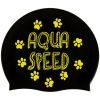 Шапка для плавання Aqua Speed Kiddie 142-07 60649 чорний, принт Діт OSFM (5905718606498) - Зображення 3