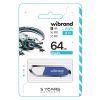 USB флеш накопичувач Wibrand 64GB Aligator Blue USB 2.0 (WI2.0/AL64U7U) - Зображення 1