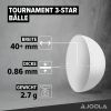 М'ячик для настільного теніса Joola Tournament 40+ 12 шт (44322) (930812) - Зображення 2