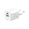 Зарядний пристрій ColorWay GaN Mini 30W PD Port PPS USB (Type-C PD + USB QC4.0) white (CW-CHS053PD-WT) - Зображення 3