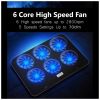 Подставка для ноутбука IceCoorel 10-15.6, 6*60mm 2500 RPM, 2*USB, 353x255x32mm, Black (A9) - Изображение 3