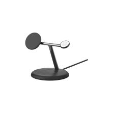 Зарядное устройство Belkin 3in1 Magnetic Adjustable Pad Qi2 15W Black (WIZ023VFBK) Зарядное устройство Belkin 3in1 Magnetic Adjustable Pad Qi2 15W Black (WIZ023VFBK)