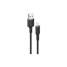 Дата кабель USB 2.0 AM to Lightning 1.2m 2.4A silicone C2-02 black Acefast (AFC2-02B) Дата кабель USB 2.0 AM to Lightning 1.2m 2.4A silicone C2-02 black Acefast (AFC2-02B)