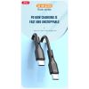 Дата кабель USB-C to USB-C 1.0m 60W Rock XO (NBQ231B_White) - Изображение 1