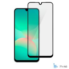 Стекло защитное 2E Samsung Galaxy A26 5G (A266) 2.5D FCFG black (2E-G-A26-SMFCFG-BB)