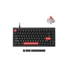 Клавиатура Lemokey Keychron X4 Red LED USB Black (X4-A1-UA)