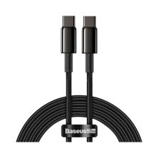 Дата кабель USB-C to USB-C 2.0m 100W black Baseus (CATWJ-A01)