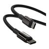 Дата кабель USB-C to USB-C 2.0m 100W black Baseus (CATWJ-A01) - Зображення 2