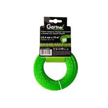 Жилка косильная Gartner Квадрат крученый 2,4 мм × 15 м (41424015)