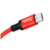 Дата кабель USB 2.0 AM to Micro 5P 1.0m X14 red HOCO (6957531062851) - Зображення 3