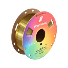 Пластик для 3D-принтера Polymaker PLA PANCHROMA DUAL SILK 1,75mm 1kg Gold-Silver (CA03027)