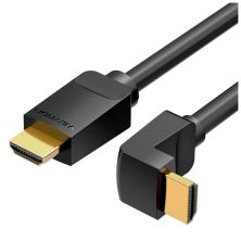 Кабель мультимедийный HDMI M to HDMI M 3.0m V2.0 4K60Hz 90° corner black Vention (AARBI)