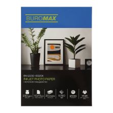 Фотобумага Buromax PRO 10х15 Glossy 230 г/м2, 20ст. (BM.2230-6020K)