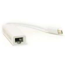 Перехідник PowerPlant USB Type C -> RJ45, 12см (DV00DV4067)