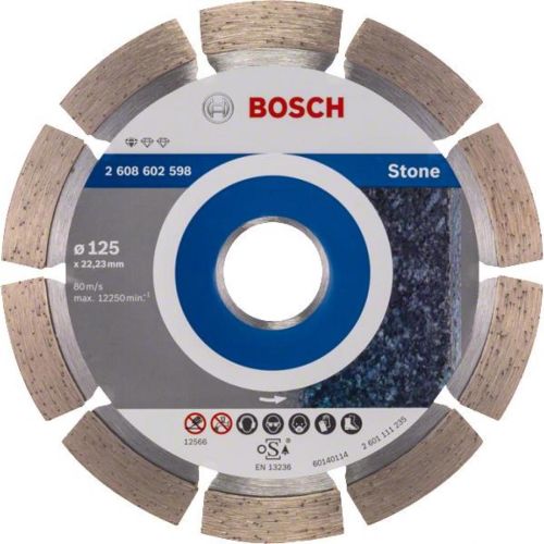 Круг відрізний Bosch Standard for Stone 125-22.23 (2.608.602.598)