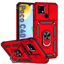 Чохол до мобільного телефона BeCover Military Poco C40 Red (708205)