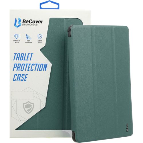 Чехол для планшета BeCover Soft Edge PM Lenovo Tab M10 Plus TB-125F (3rd Gen)/K10 Pro TB-226 10.61 Dark Green (708368)
