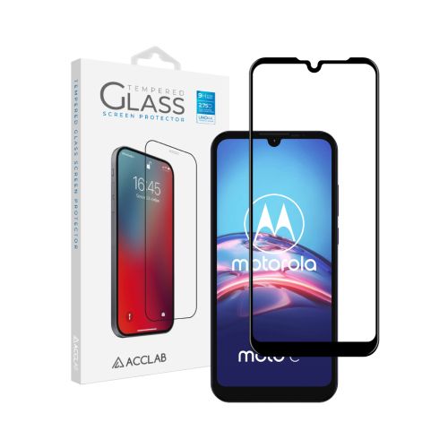 Скло захисне ACCLAB Full Glue MOTO E6s (1283126509025)