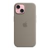 Чехол для мобильного телефона Apple iPhone 15 Silicone Case with MagSafe Clay (MT0Q3ZM/A) - Изображение 1