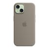 Чохол до мобільного телефона Apple iPhone 15 Silicone Case with MagSafe Clay (MT0Q3ZM/A) - Зображення 3