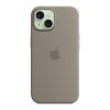 Чехол для мобильного телефона Apple iPhone 15 Silicone Case with MagSafe Clay (MT0Q3ZM/A) - Изображение 3