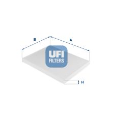 Фильтр салона UFI 53.124.00