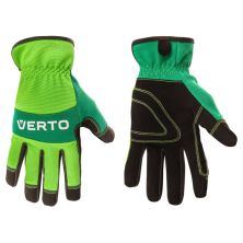 Защитные перчатки Verto синтетическая кожа, р.9, зеленый (97H121)