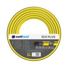 Поливочный шланг Cellfast ECO PLUS 1/2, 20м, 3 слоя, до 20бар -10…+50°C (12-150)