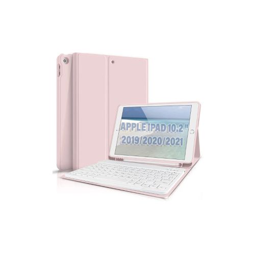 Чехол для планшета BeCover Keyboard Apple iPad 10.2 2019/2020/2021 Pink (711137)