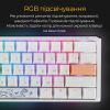 Клавиатура Ducky One 3 Mini Cherry MX Red RGB UA USB White (DKON2161ST-RUAPXPWWWSC1) - Изображение 2