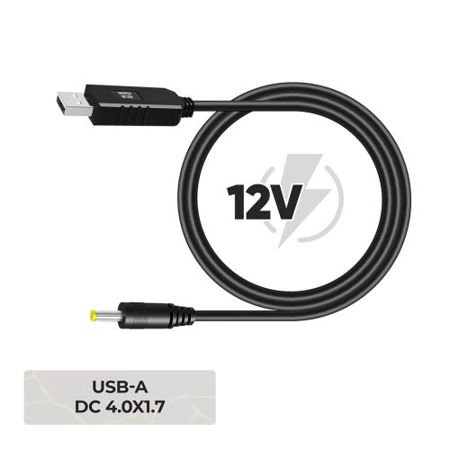 Кабель живлення USB to DC 4.0x1.7 12V 0.8m Armorstandart (ARM79301)