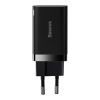 Зарядний пристрій Baseus Super Si Pro Quick Charger C+U 30W black (CCSUPP-E01) - Зображення 2