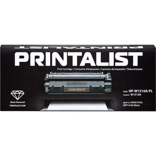 Тонер-картридж HP LJ 4003/4103, MFP 4103 Black / W1510A Black Printalist (HP-W1510A-PL)