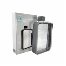 Бутылка для воды Line Art Bella 380 мл сіра (60010118LA-07)