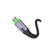 Дата кабель USB 2.0 AM to Micro 5P 2.0m 2.4A LED black Essager (EXCM-XGA0G) - Зображення 1