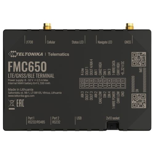 GPS-трекер Teltonika FMC650