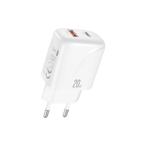Зарядное устройство XO 1xUSB-C PD20W + 1xUSB QC3.0 White (L158.white) Зарядное устройство XO 1xUSB-C PD20W + 1xUSB QC3.0 White (L158.white)