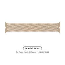Ремешок для смарт-часов Armorstandart Braided Solo Loop для Apple Watch 42 (Series 11-10)/41/40/38 Beige Size 4 (132 mm) (ARM64892)