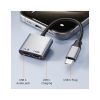 Перехідник USB-C M to USB-C F Audio + USB-C F PD60W Cabletime (CA915781) - Зображення 3