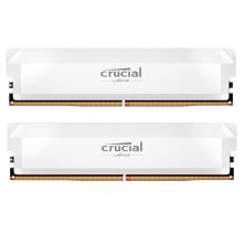 Модуль пам'яті для комп'ютера DDR5 64GB (2x32GB) 6400 MHz Pro Overclocking White Micron (CP2K32G64C40U5W)