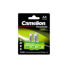 Аккумулятор Camelion AА 2500mAh Ni-MH Always Ready HR6 BP2 (NH-АA2500АRBP2)