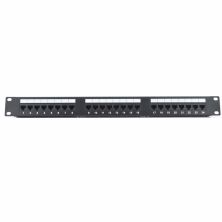 Патч-панель Ritar 19 24 порта UTP cat.5e с менеджментом кабеля (07514)