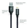Дата кабель USB 2.0 AM to Lightning 1.0m black ColorWay (CW-CBUL004-BK) - Изображение 1