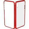 Чохол до мобільного телефона Armorstandart Magnetic Case 1 Gen. iPhone XS Max Clear/Red (ARM53391) - Зображення 1