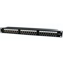Патч-панель 19 24xRJ-45 FTP cat.5е, 1U, тип 110 Cablexpert (NPP-C524-002)