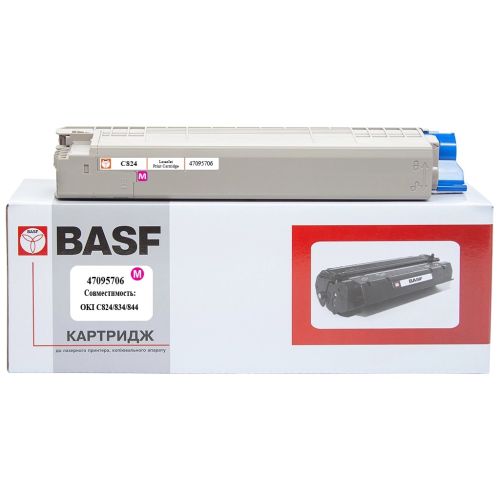 Тонер-картридж BASF OKI C824/834/844/ 47095706 Magenta (KT-47095706)