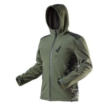 Куртка рабочая Neo Tools CAMO, размер S/48, водонепроницаемая, дышащая Softshell (81-553-S)