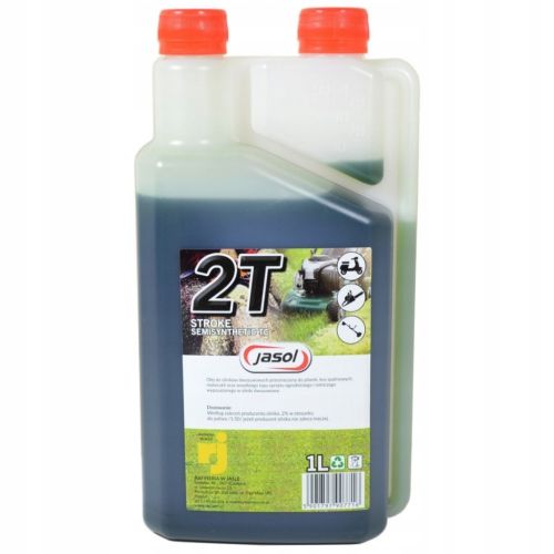 Моторна олива JASOL 2T Stroke OIL Semisynthetic TC GREEN 1л (2TG1DS)