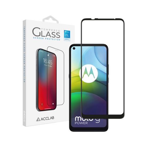 Стекло защитное ACCLAB Full Glue MOTO G9 Power (1283126513244)