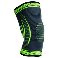 Фиксатор колена MadMax MFA-284 3D Compressive knee support Dark grey/Neon green L (MFA-284_L)